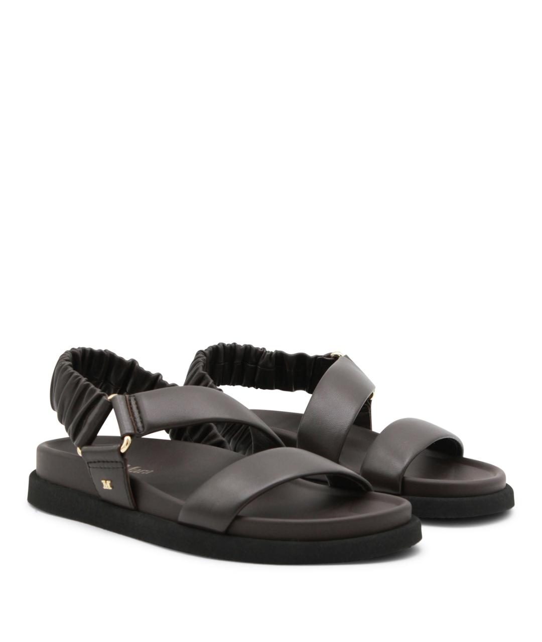 MAX MARA Кожаные сандалии, фото 2