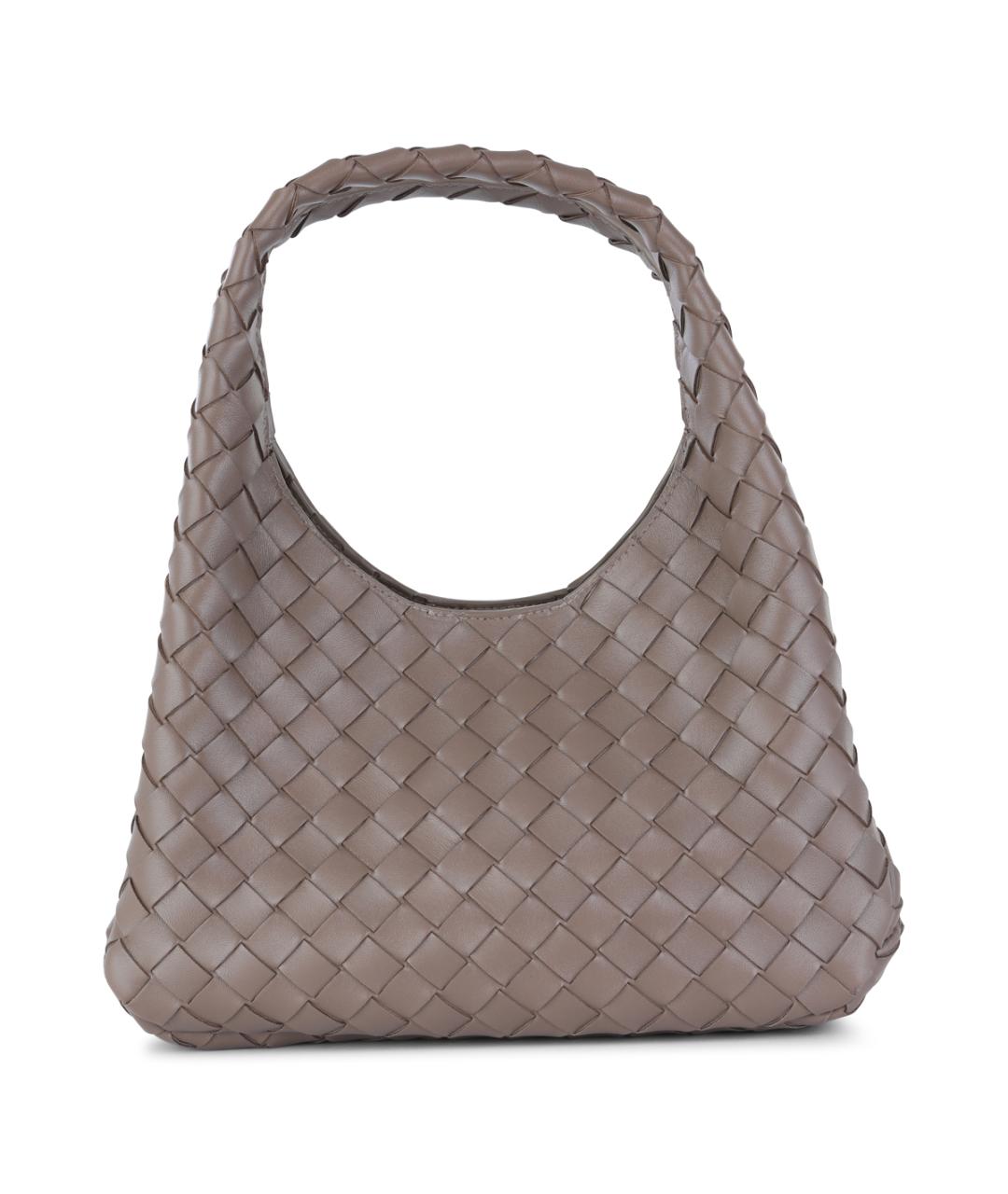 BOTTEGA VENETA Коричневая кожаная сумка тоут, фото 1