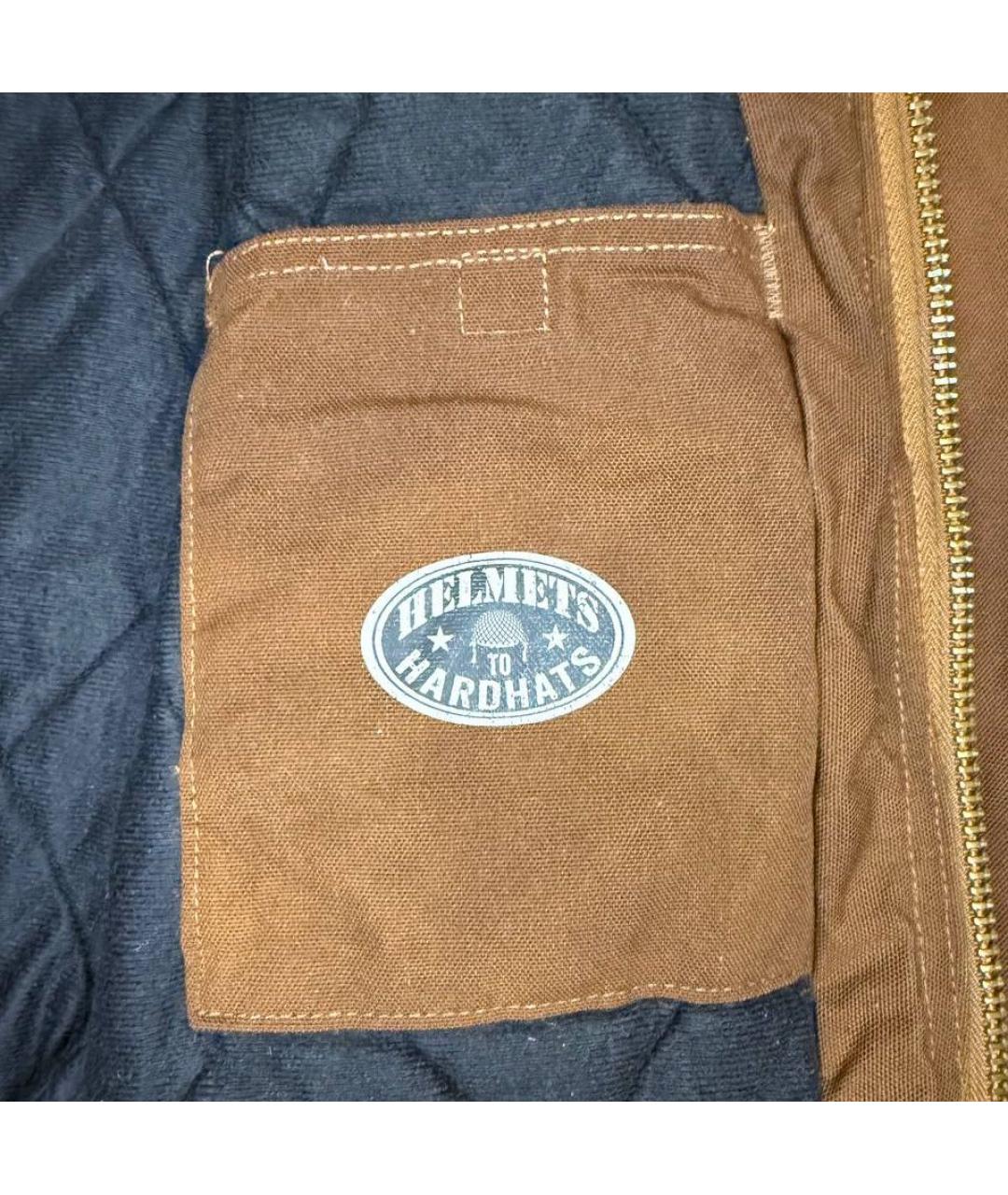 CARHARTT Коричневая хлопковая куртка, фото 3