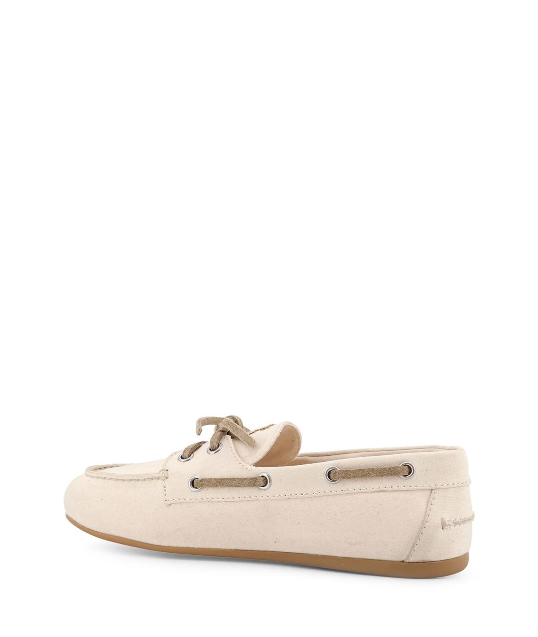 MIU MIU Бежевые замшевые лоферы, фото 3