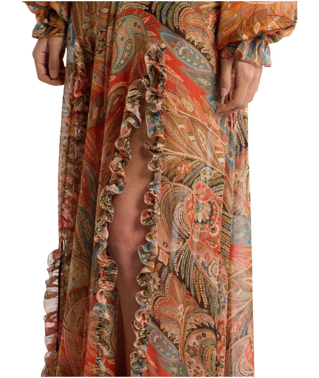 ETRO Мульти юбка макси, фото 3