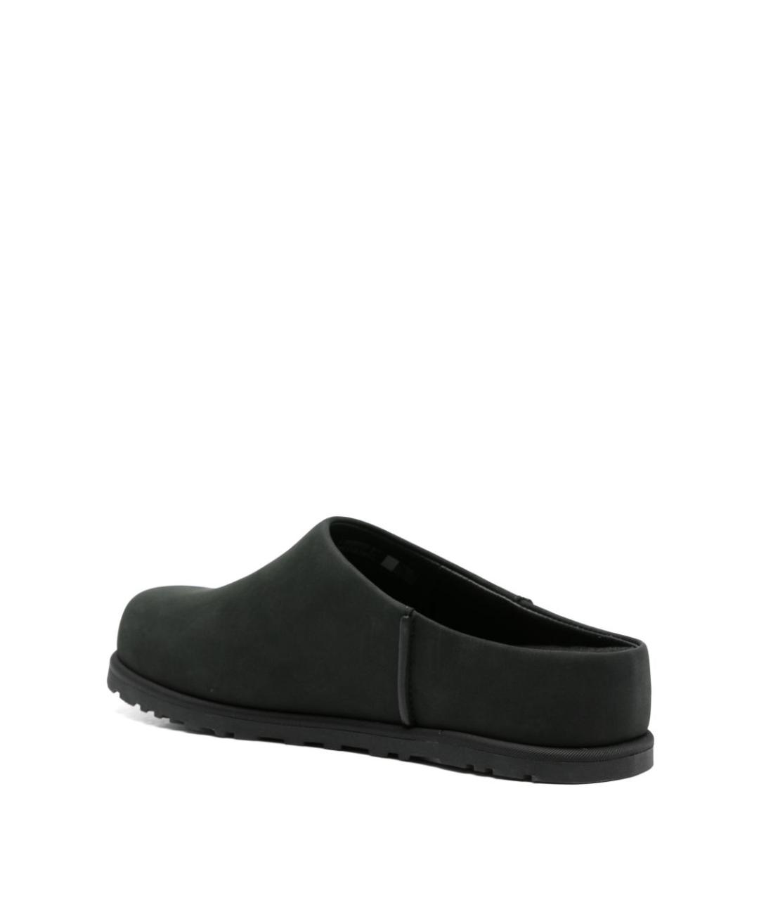 UGG AUSTRALIA Черные нубуковые мюли, фото 3