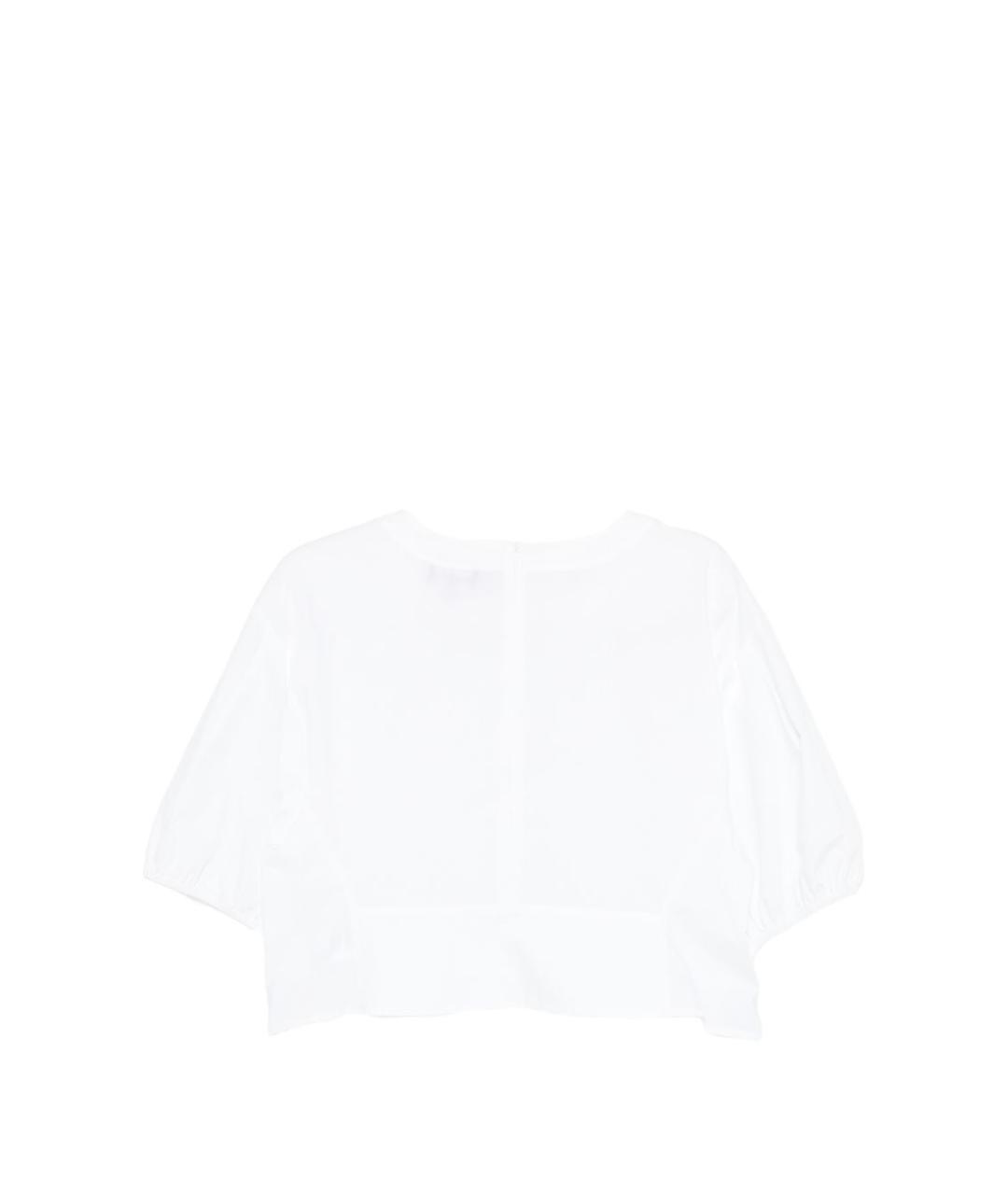 EMPORIO ARMANI Белая хлопковая футболка, фото 2