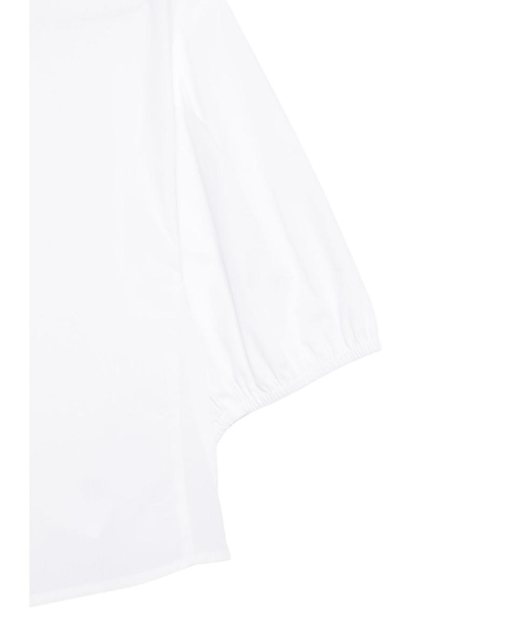 EMPORIO ARMANI Белая хлопковая футболка, фото 3