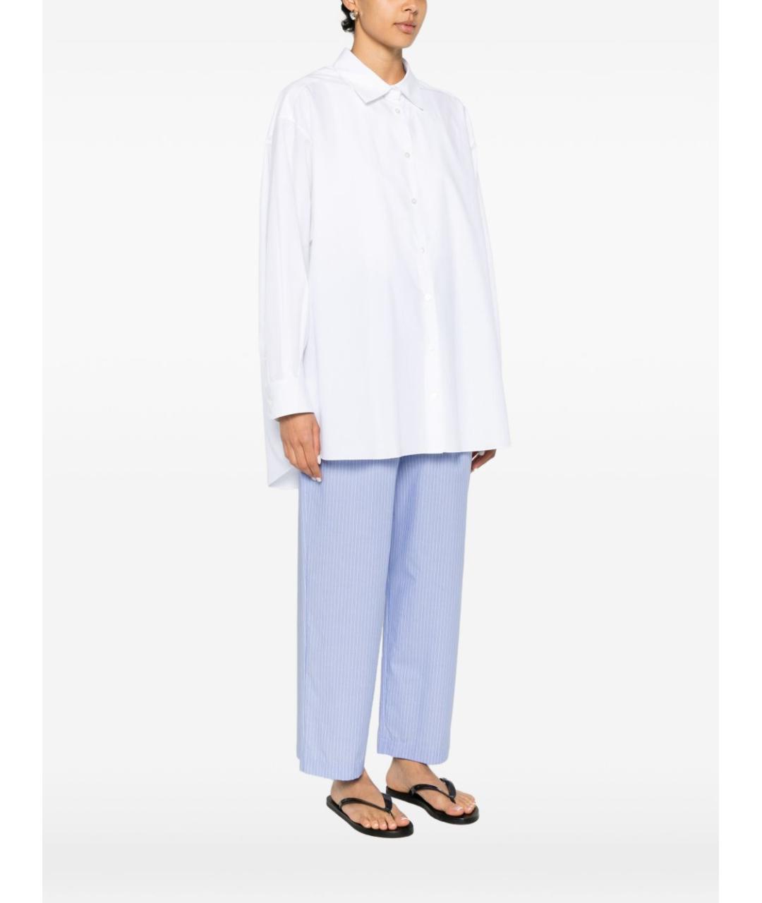 THE ROW Белая хлопковая рубашка, фото 2