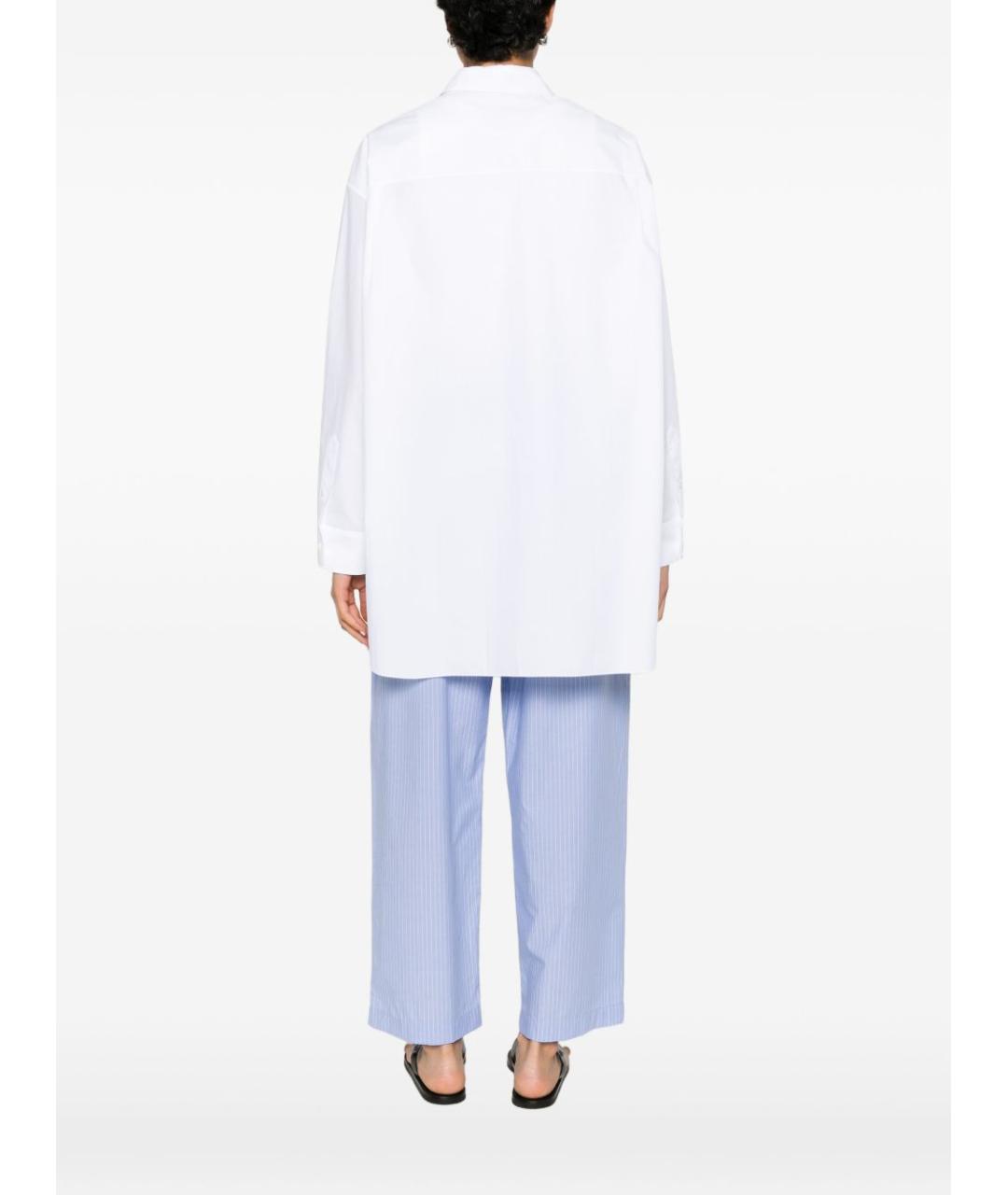 THE ROW Белая хлопковая рубашка, фото 4