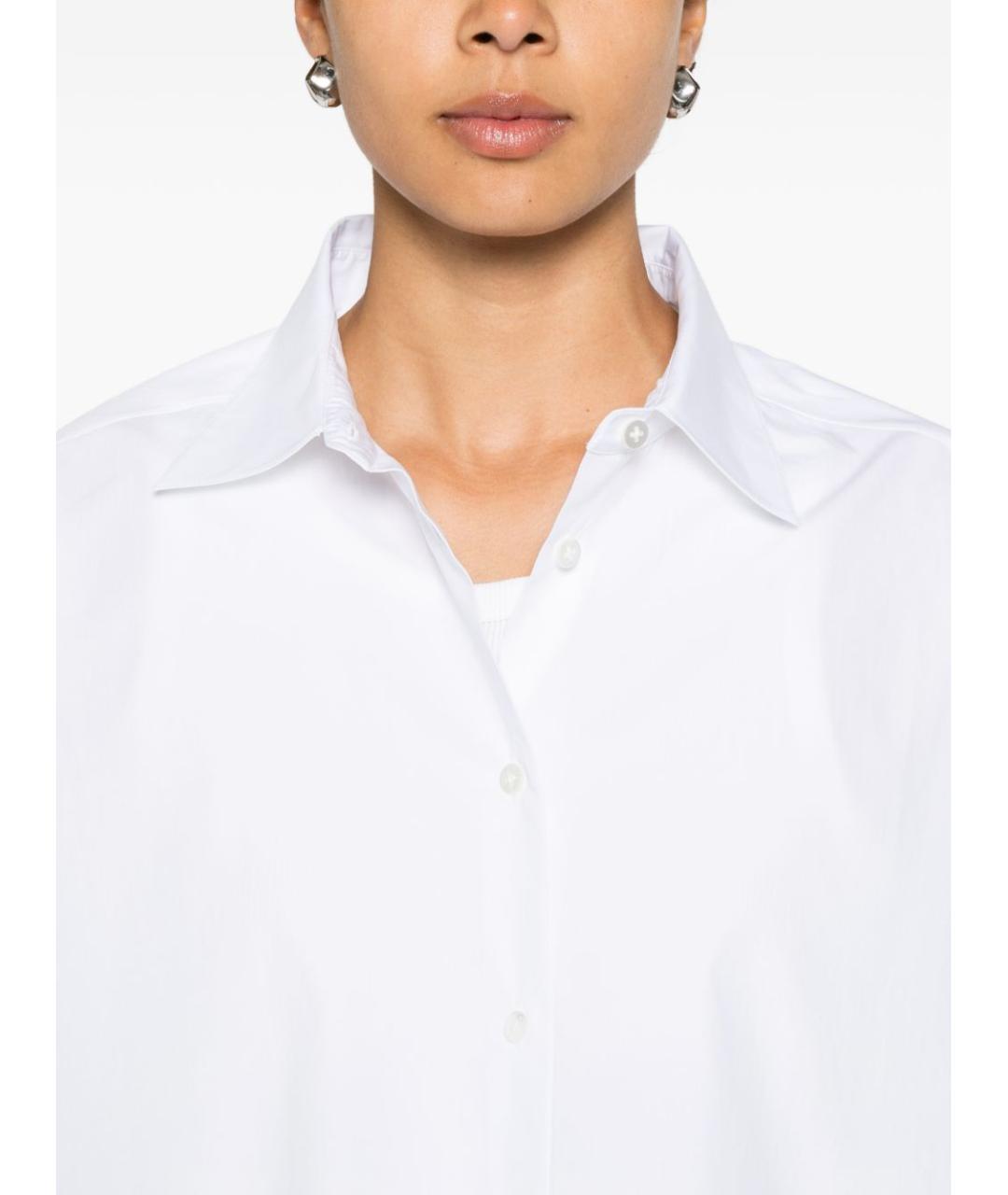 THE ROW Белая хлопковая рубашка, фото 3