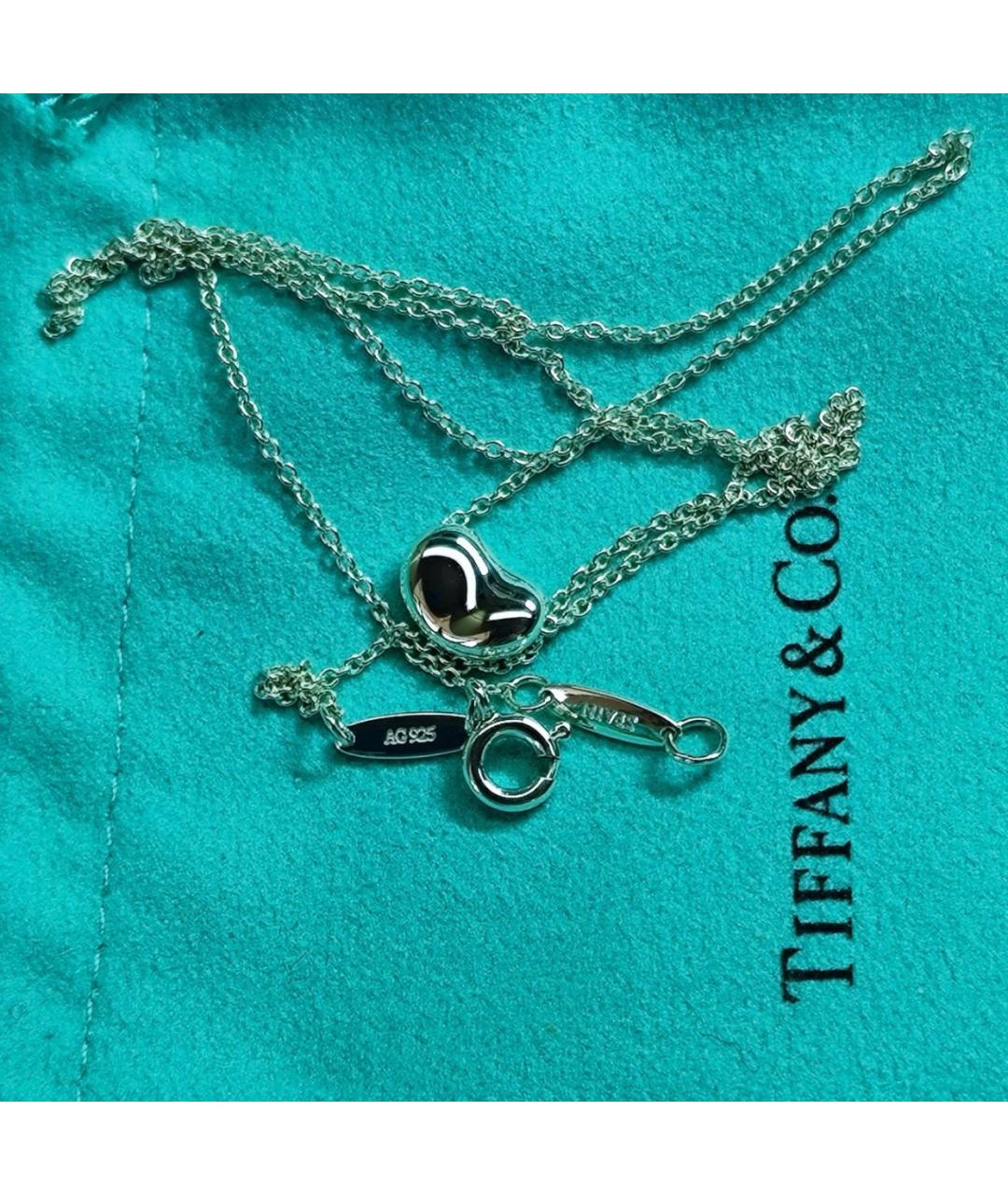 TIFFANY&CO Серебряное серебряное колье, фото 5