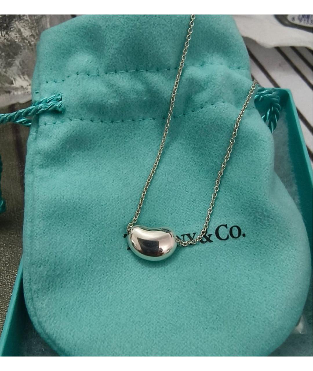 TIFFANY&CO Серебряное серебряное колье, фото 6