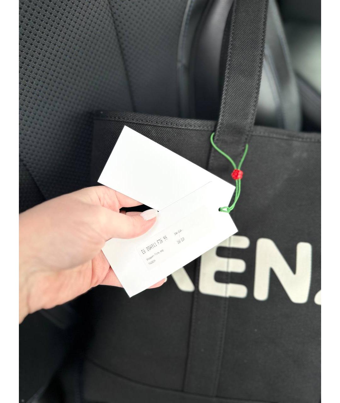 KENZO Черная сумка тоут, фото 6