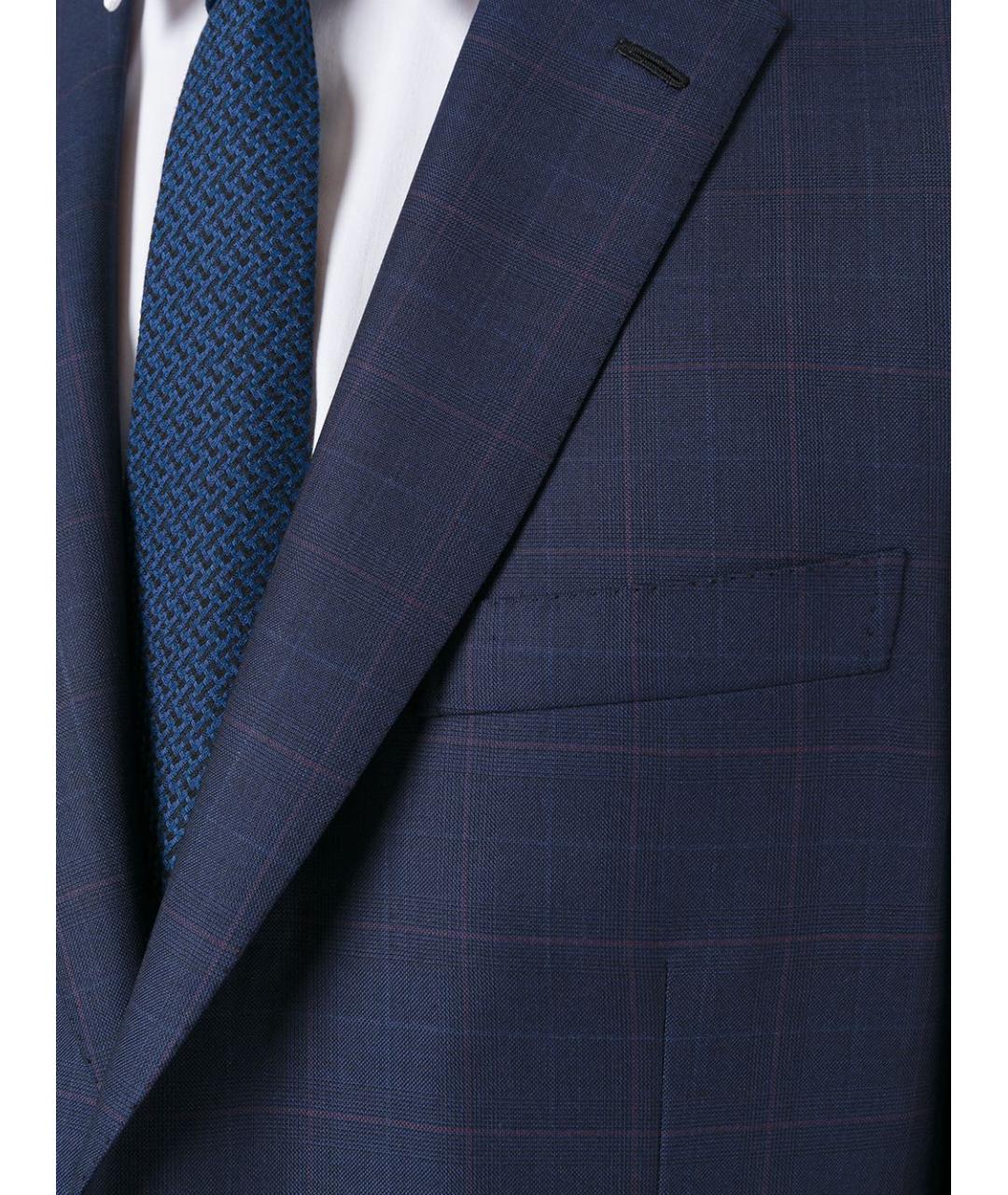 BRIONI Синий классический костюм, фото 4