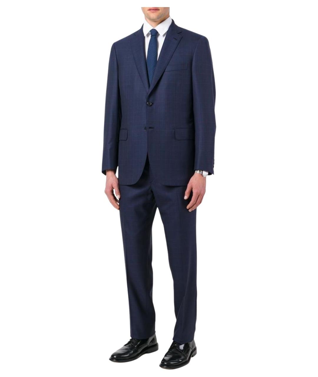BRIONI Синий классический костюм, фото 2