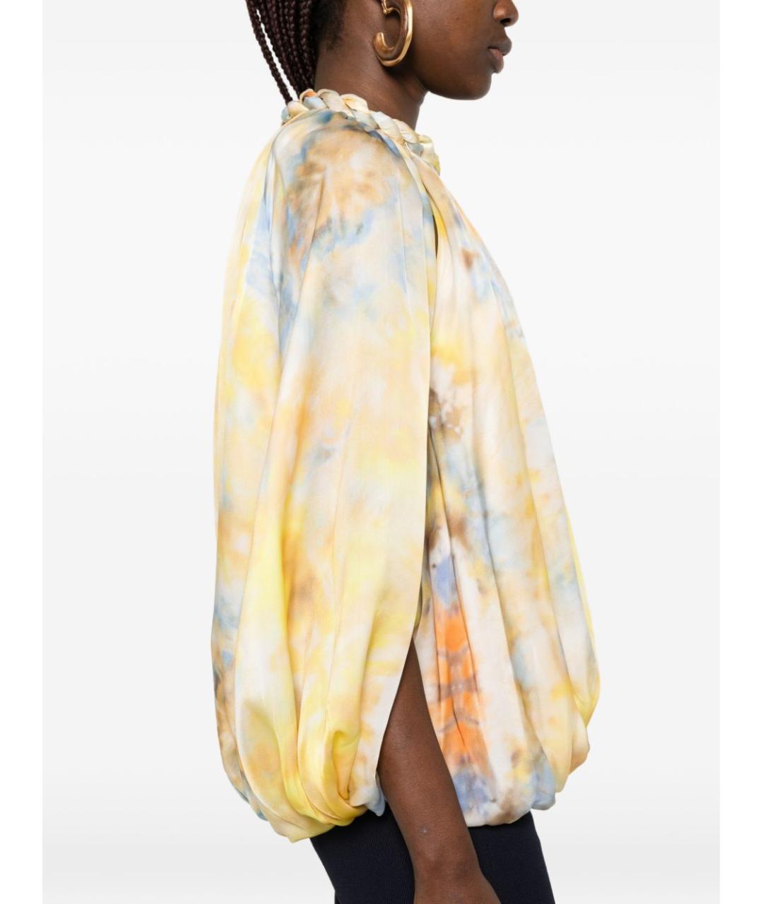 ZIMMERMANN Желтая блузы, фото 3