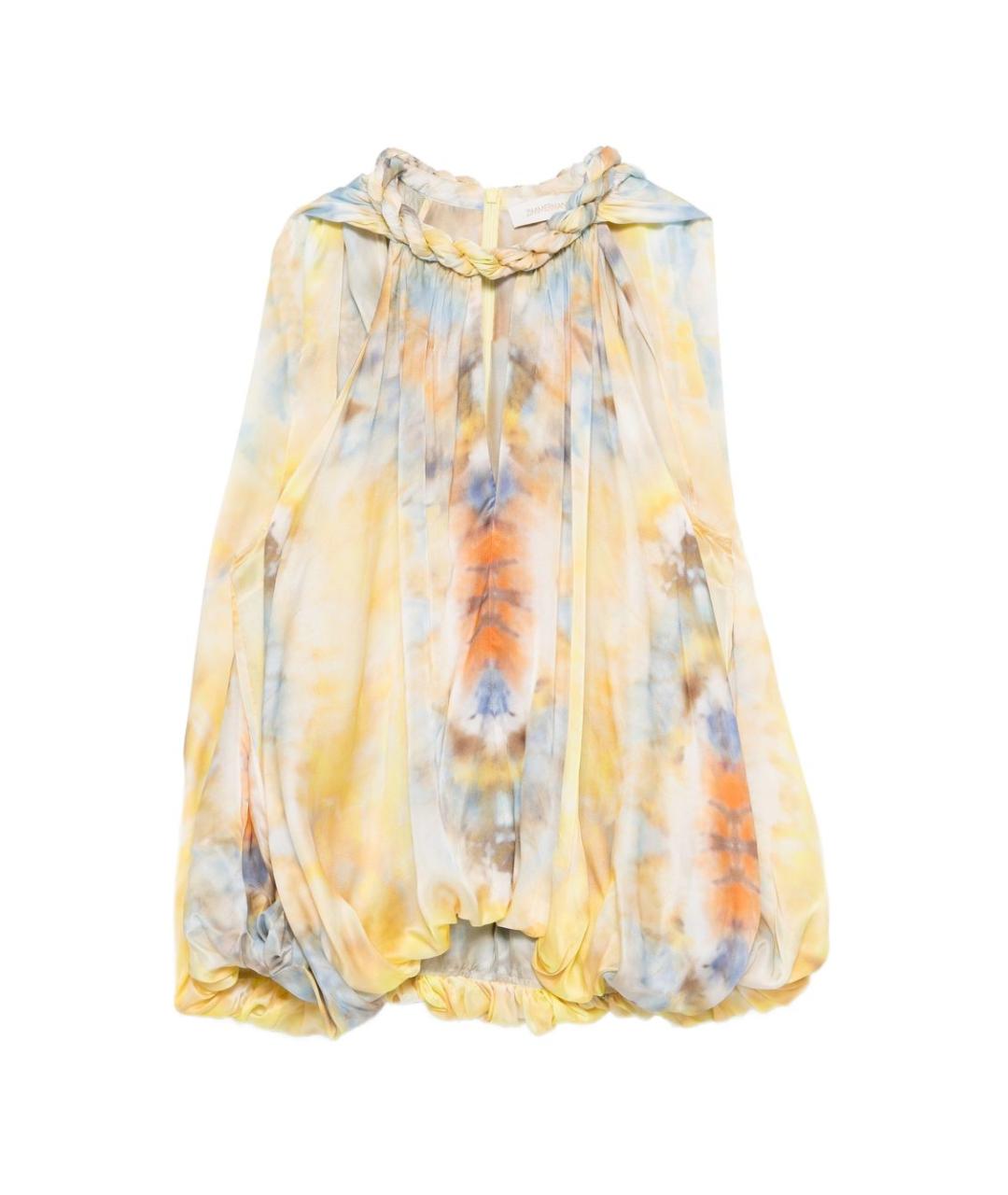 ZIMMERMANN Желтая блузы, фото 1
