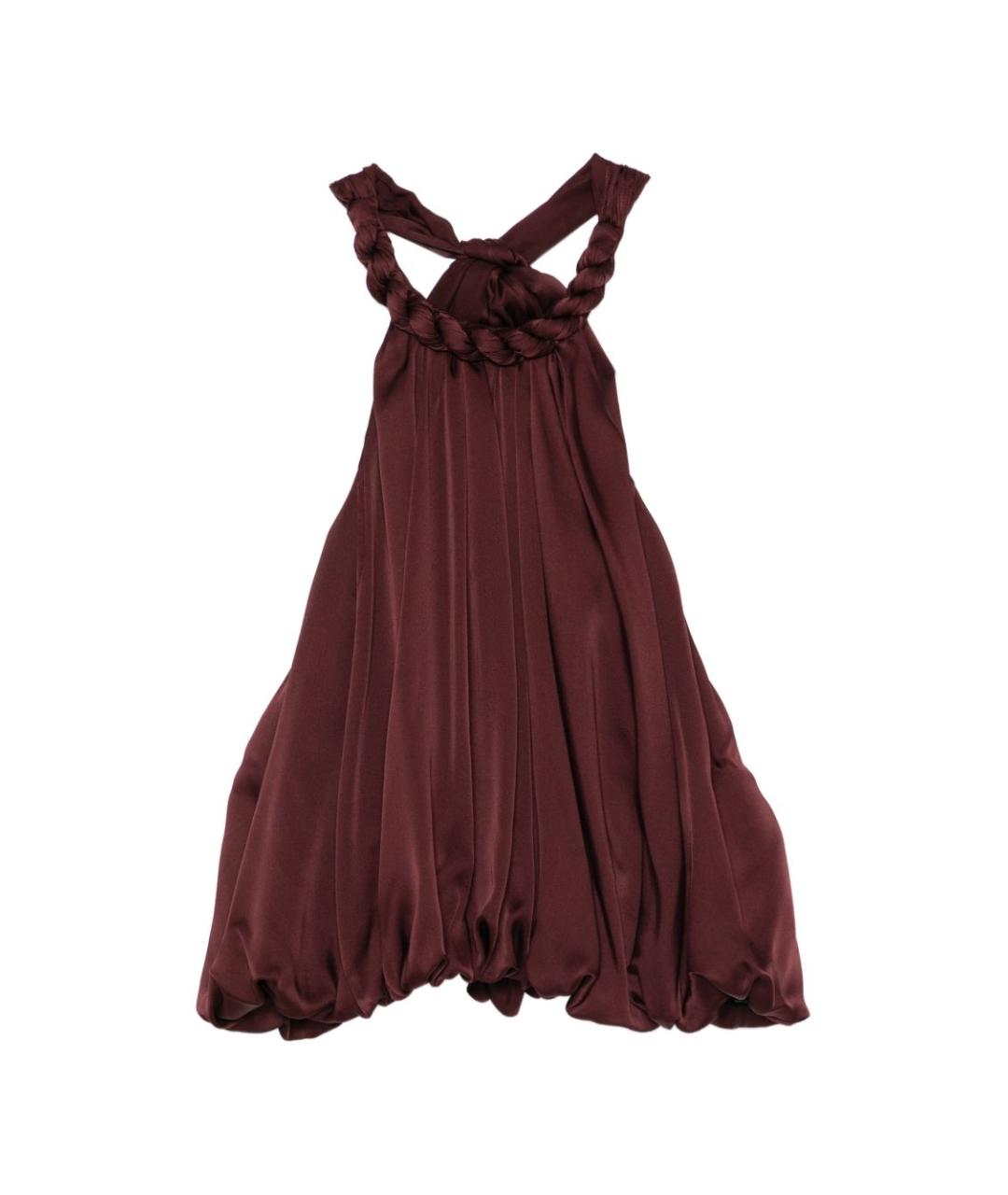 ZIMMERMANN Бордовая шелковая майка, фото 1