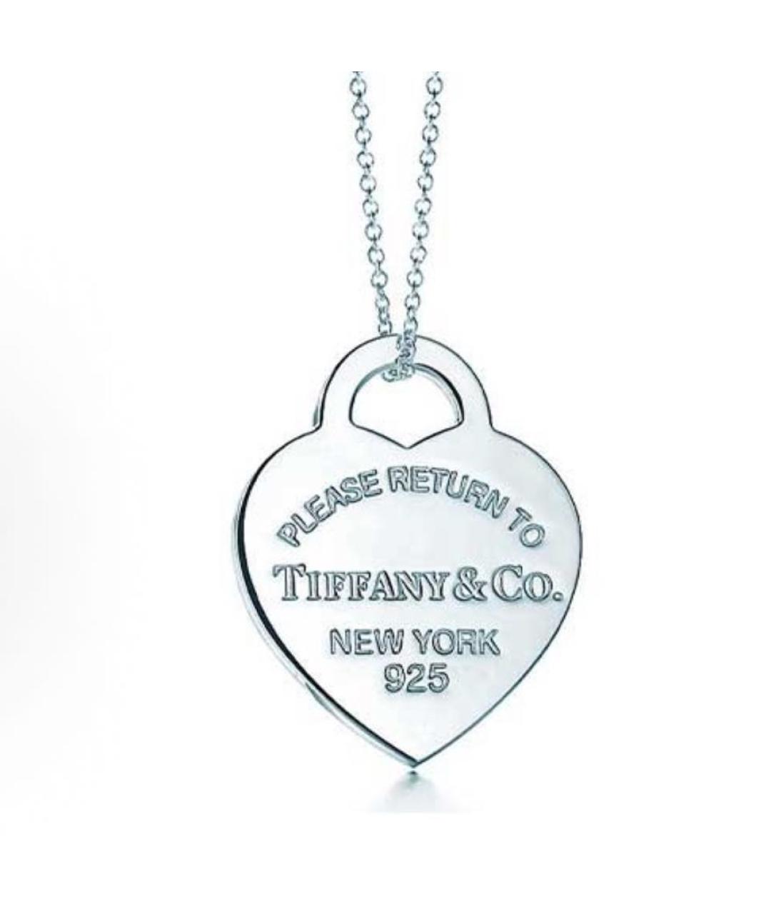TIFFANY&CO Серебряная серебряная подвеска, фото 7