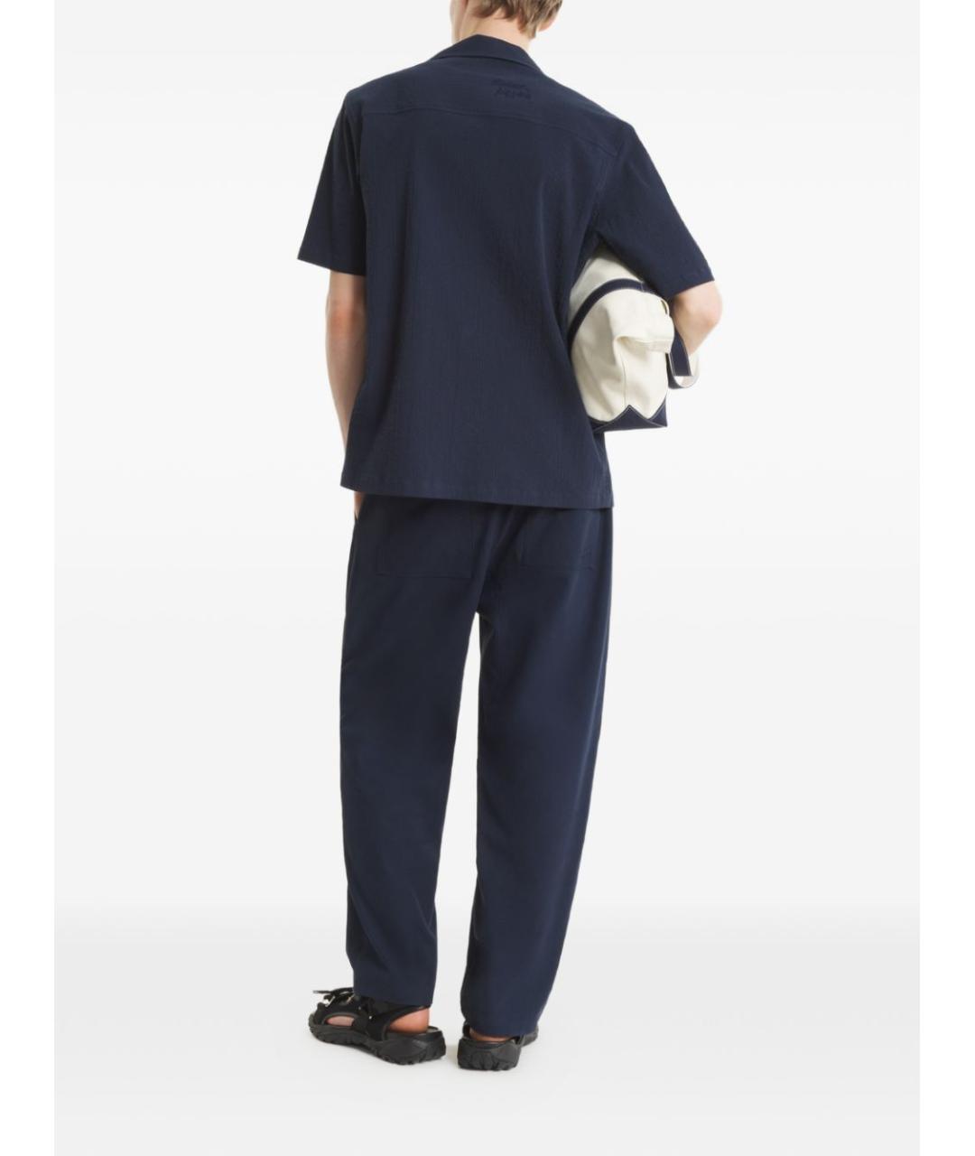 MAISON KITSUNE Синяя кэжуал рубашка, фото 7