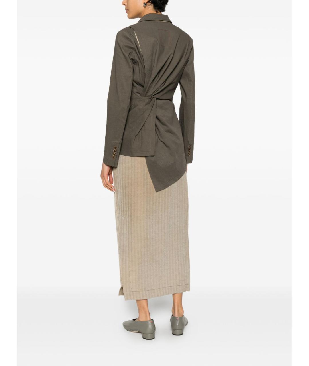 UMA WANG Льняной жакет/пиджак, фото 2