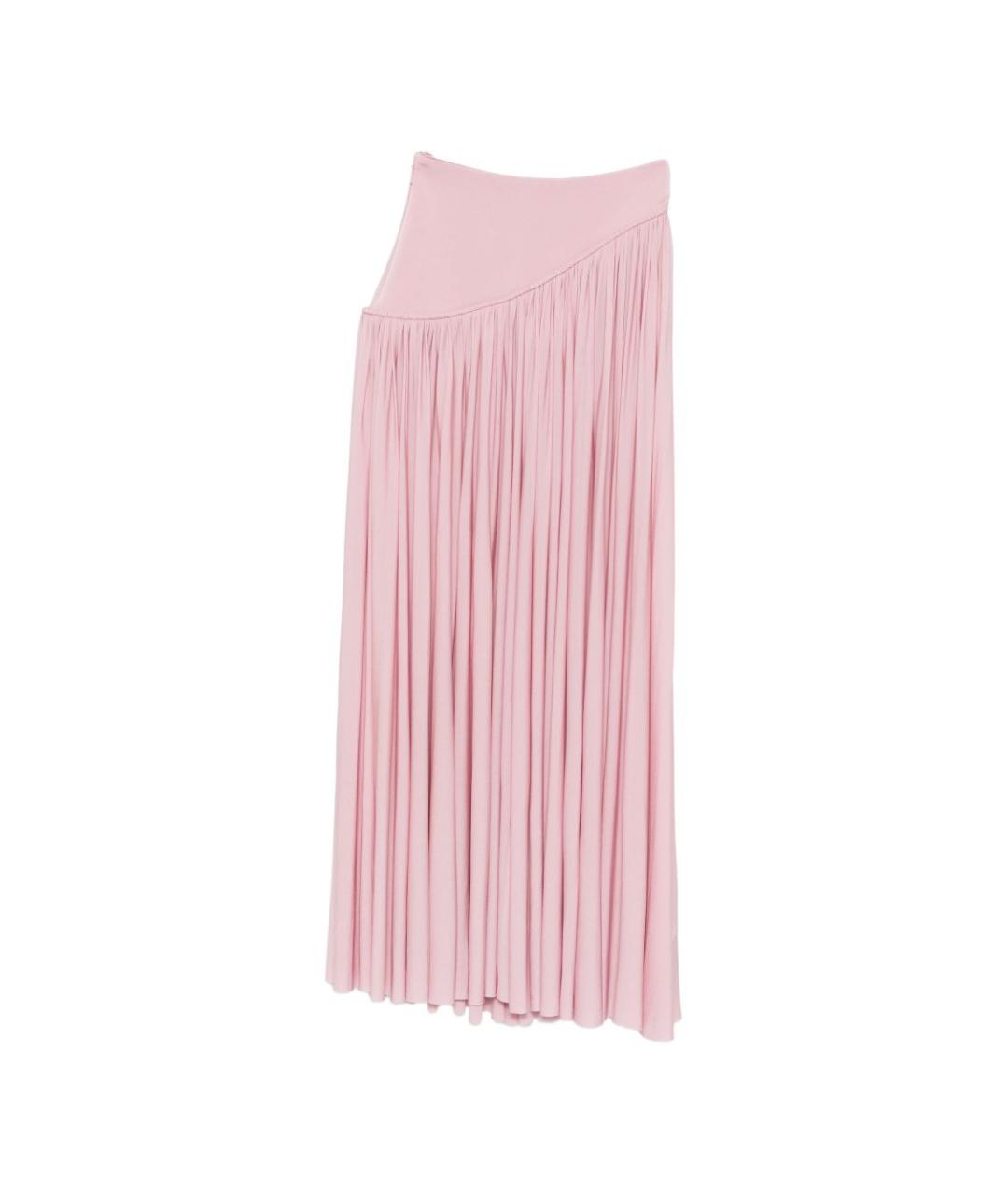ZIMMERMANN Розовая юбка миди, фото 1