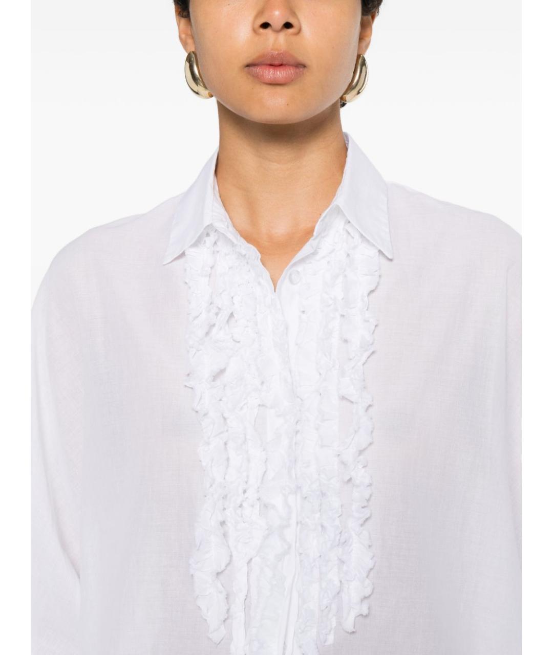 SOSUE Белая хлопковая рубашка, фото 2