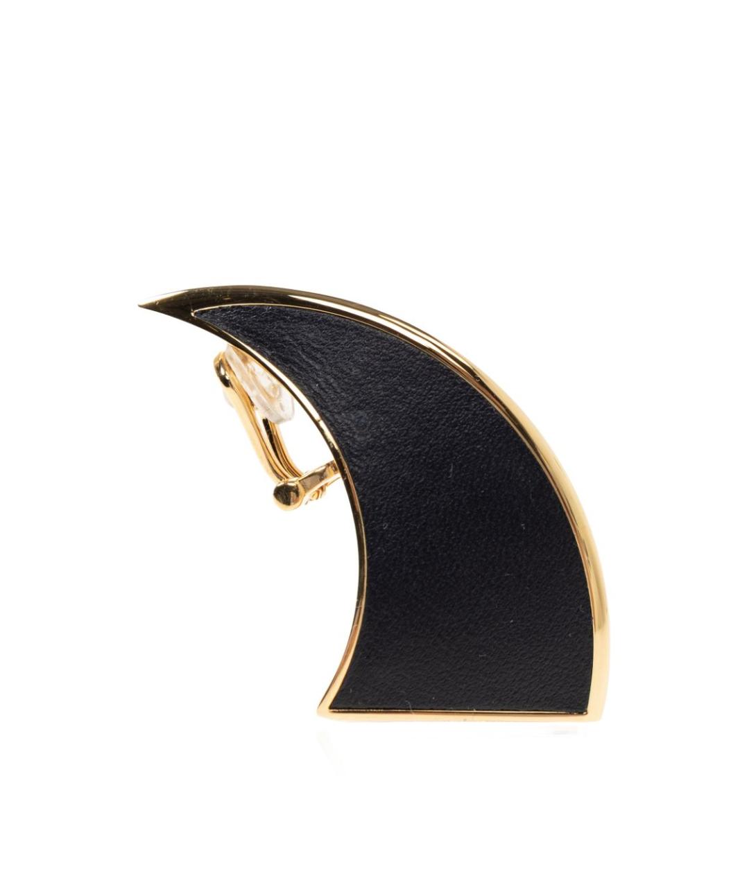 ALAIA Темно-синие металлические серьги, фото 2