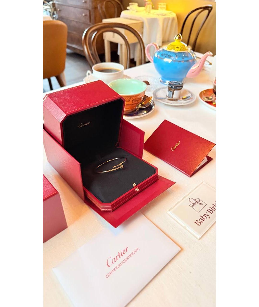 CARTIER Золотой браслет из желтого золота, фото 2