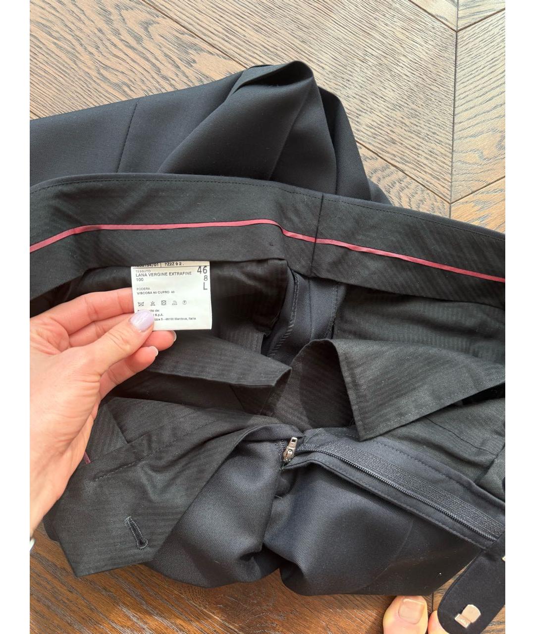 CORNELIANI Черный классический костюм, фото 5