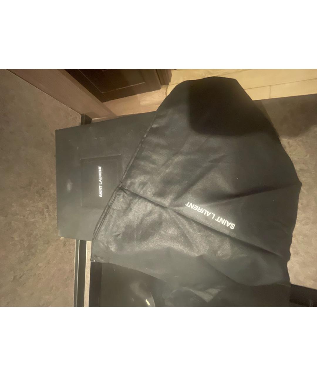 SAINT LAURENT Розовые бархатные кеды, фото 8