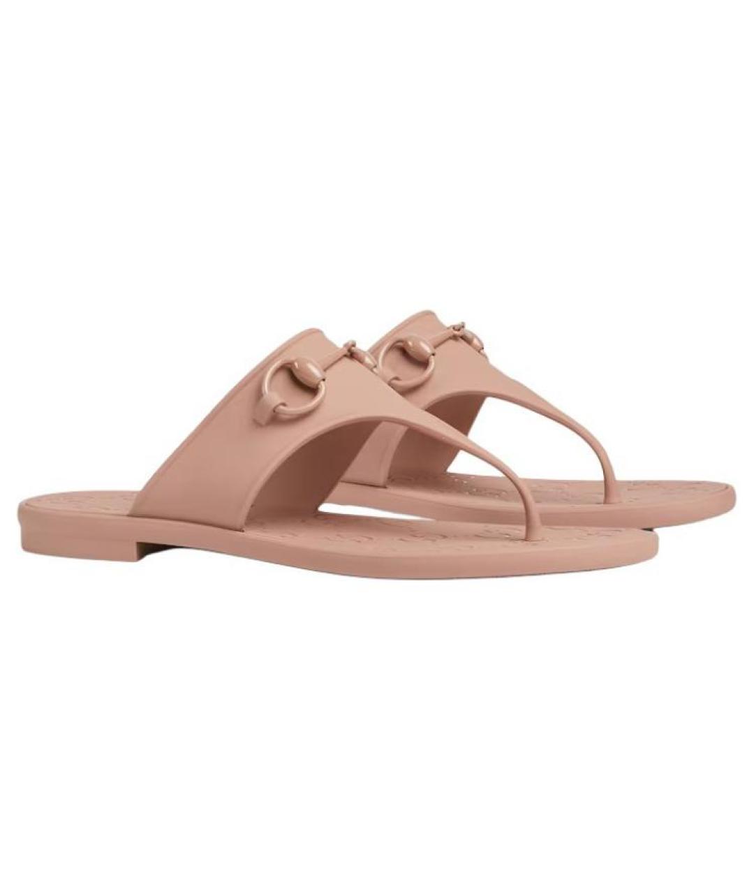 GUCCI Розовые сандалии, фото 2