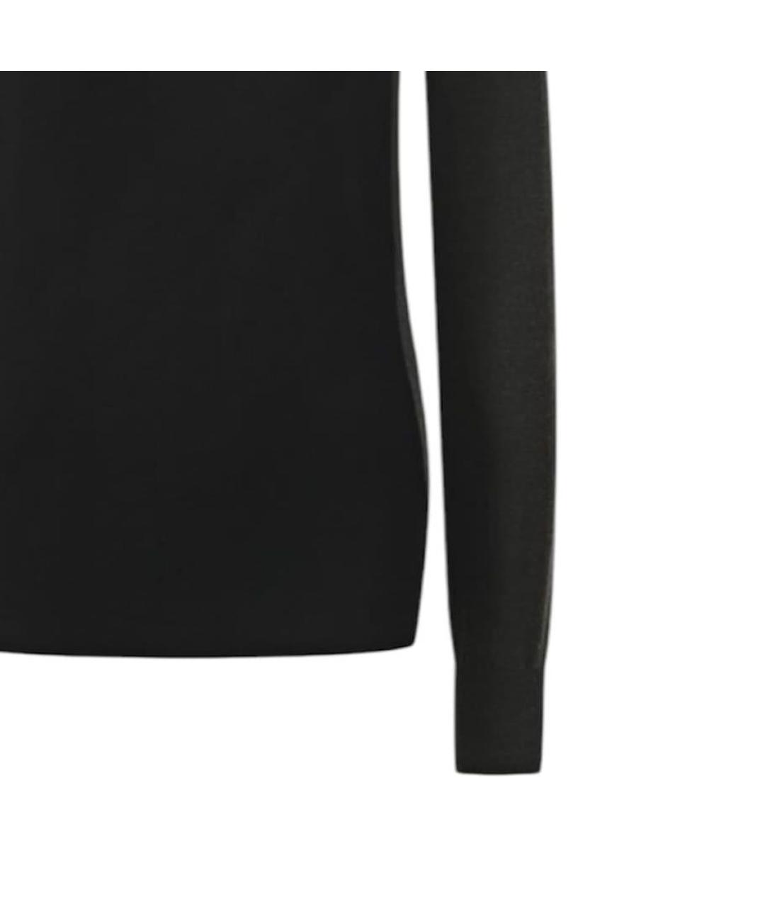 CELINE Антрацитовая шерстяная водолазка, фото 2