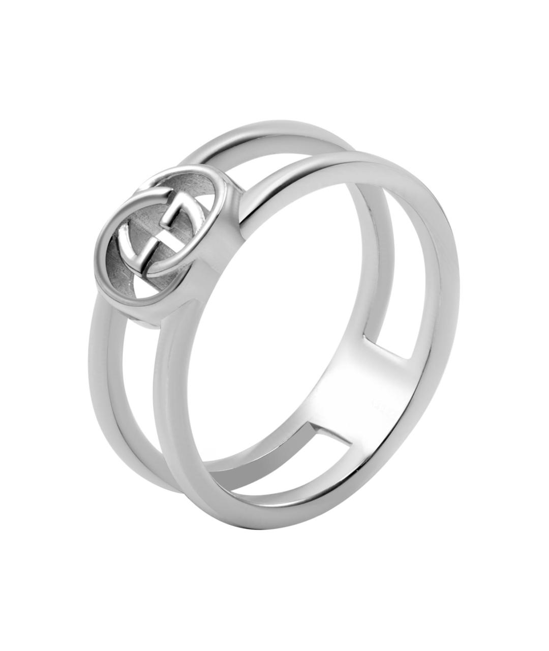 GUCCI Серебряное серебряное кольцо, фото 2