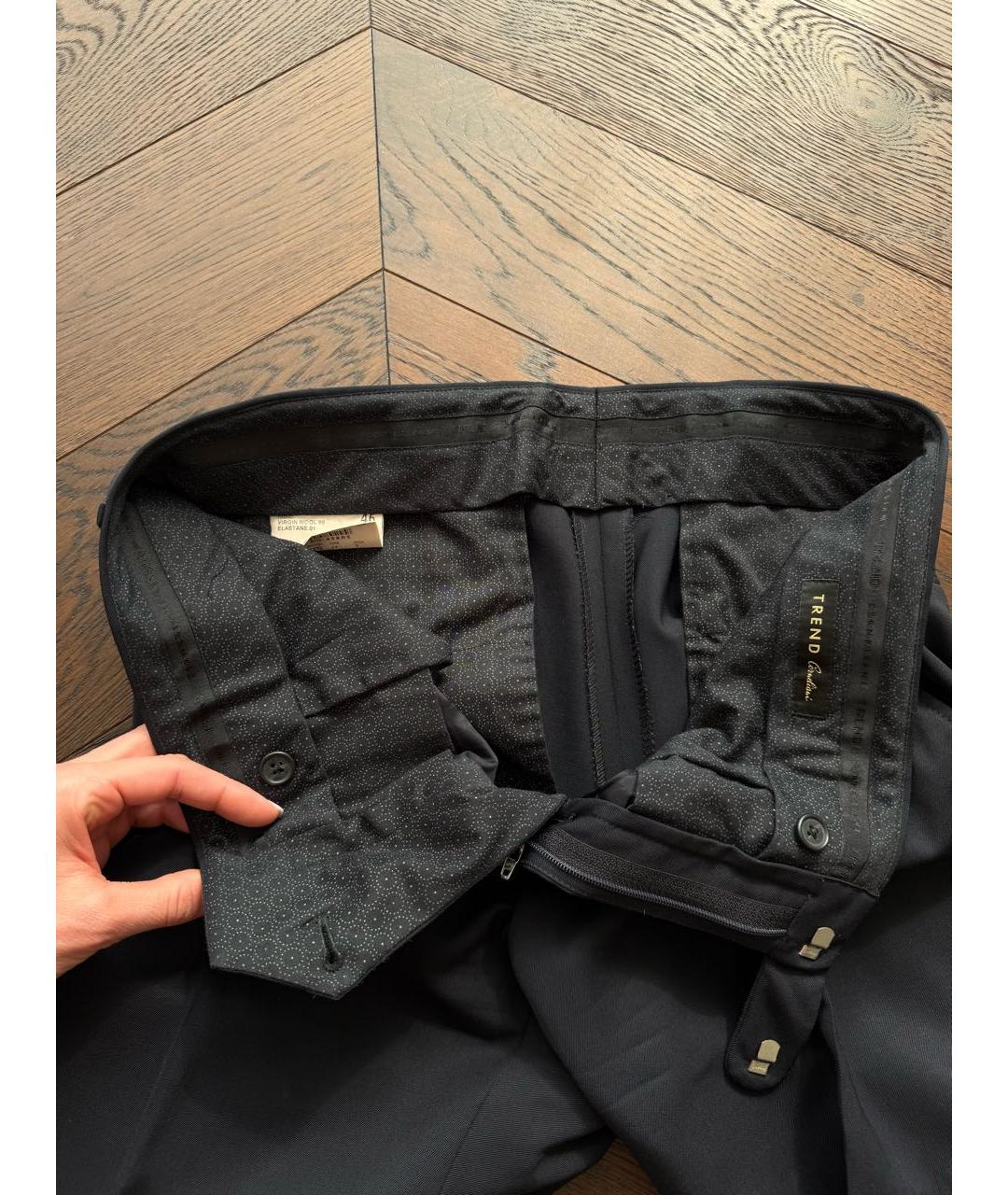 CORNELIANI Темно-синий классический костюм, фото 4