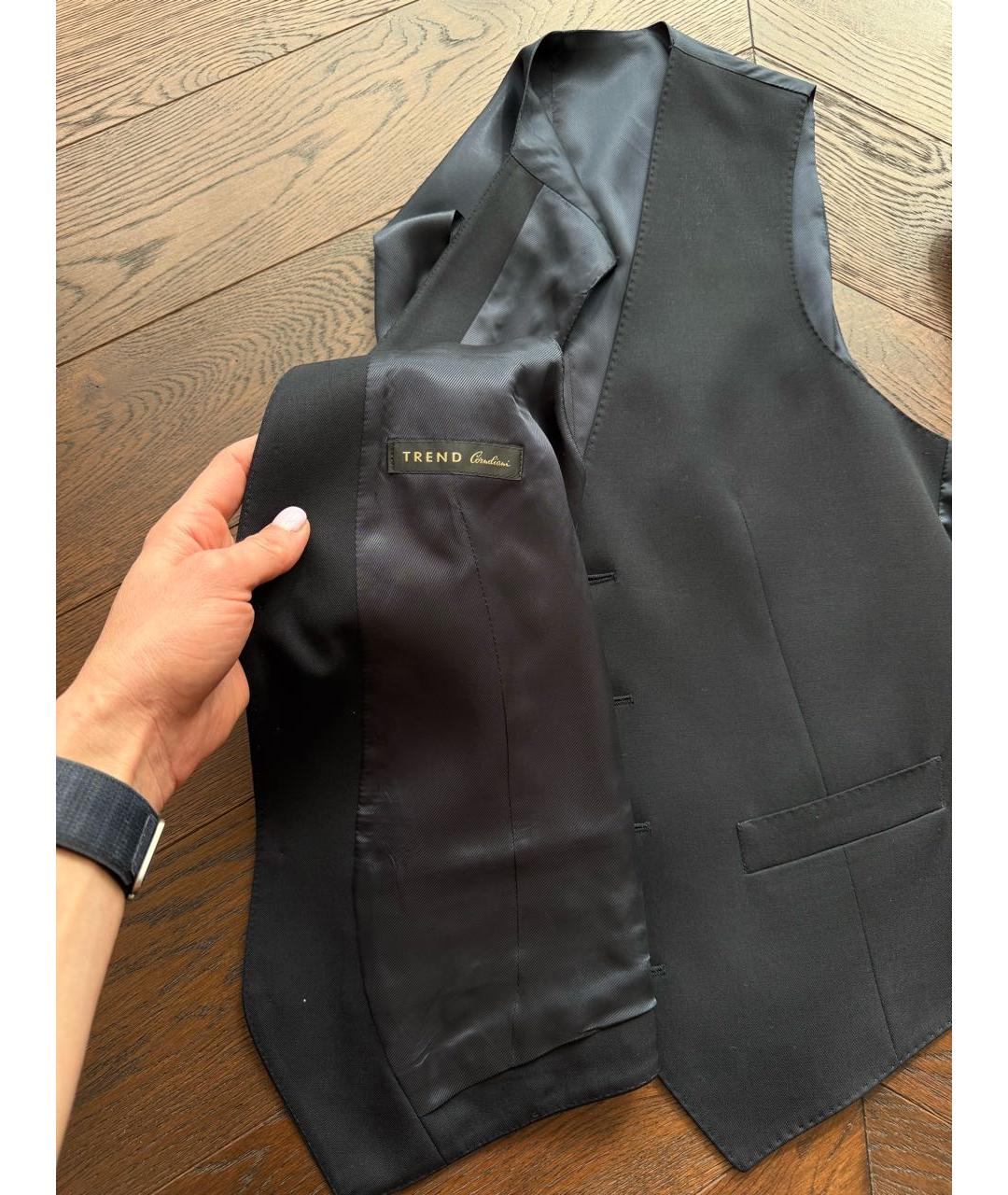 CORNELIANI Темно-синий классический костюм, фото 6