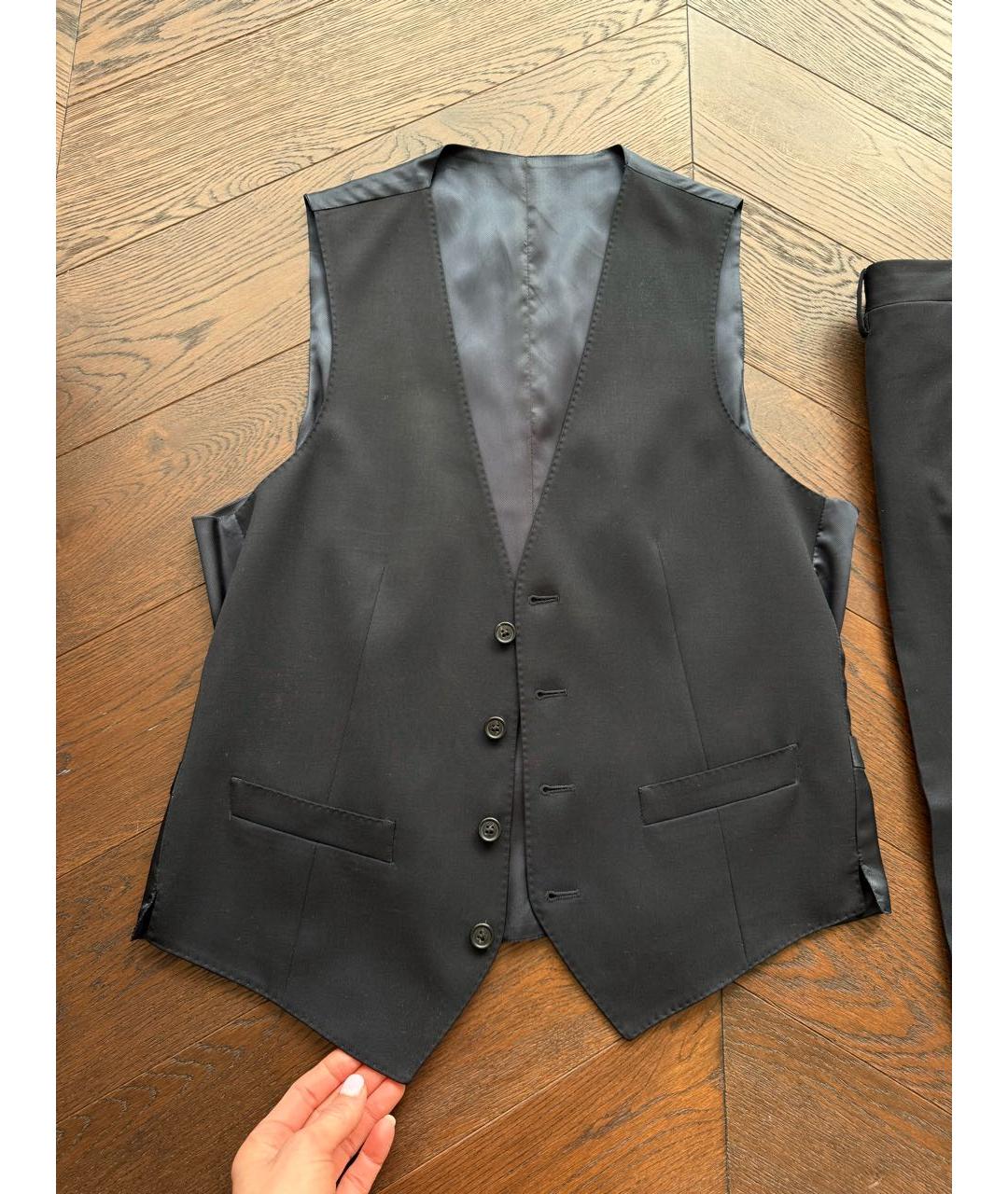 CORNELIANI Темно-синий классический костюм, фото 2