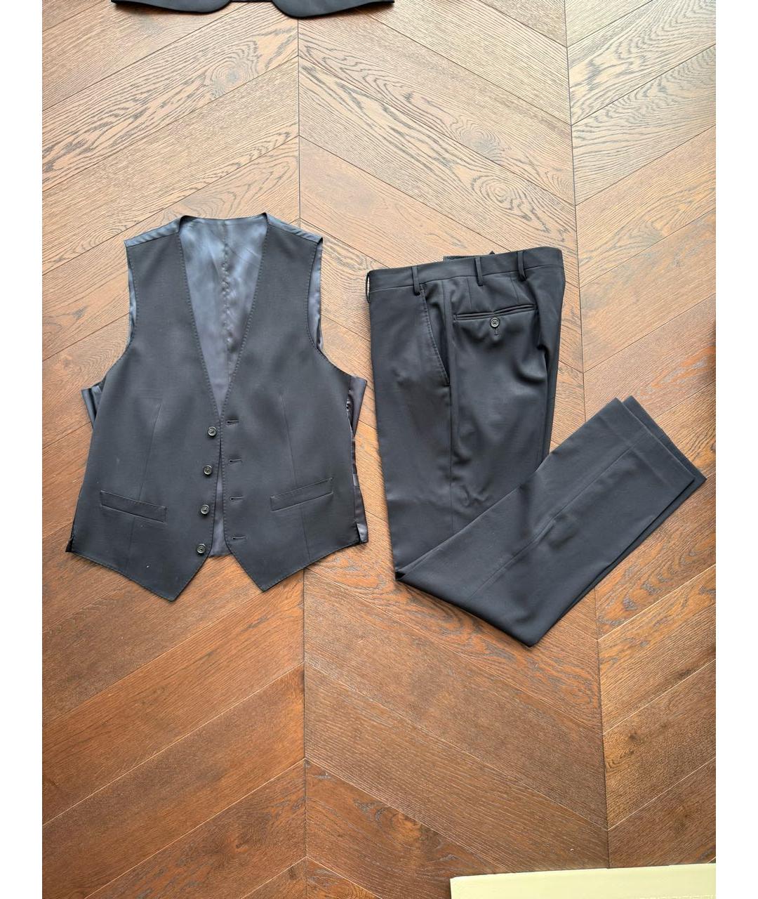 CORNELIANI Темно-синий классический костюм, фото 9