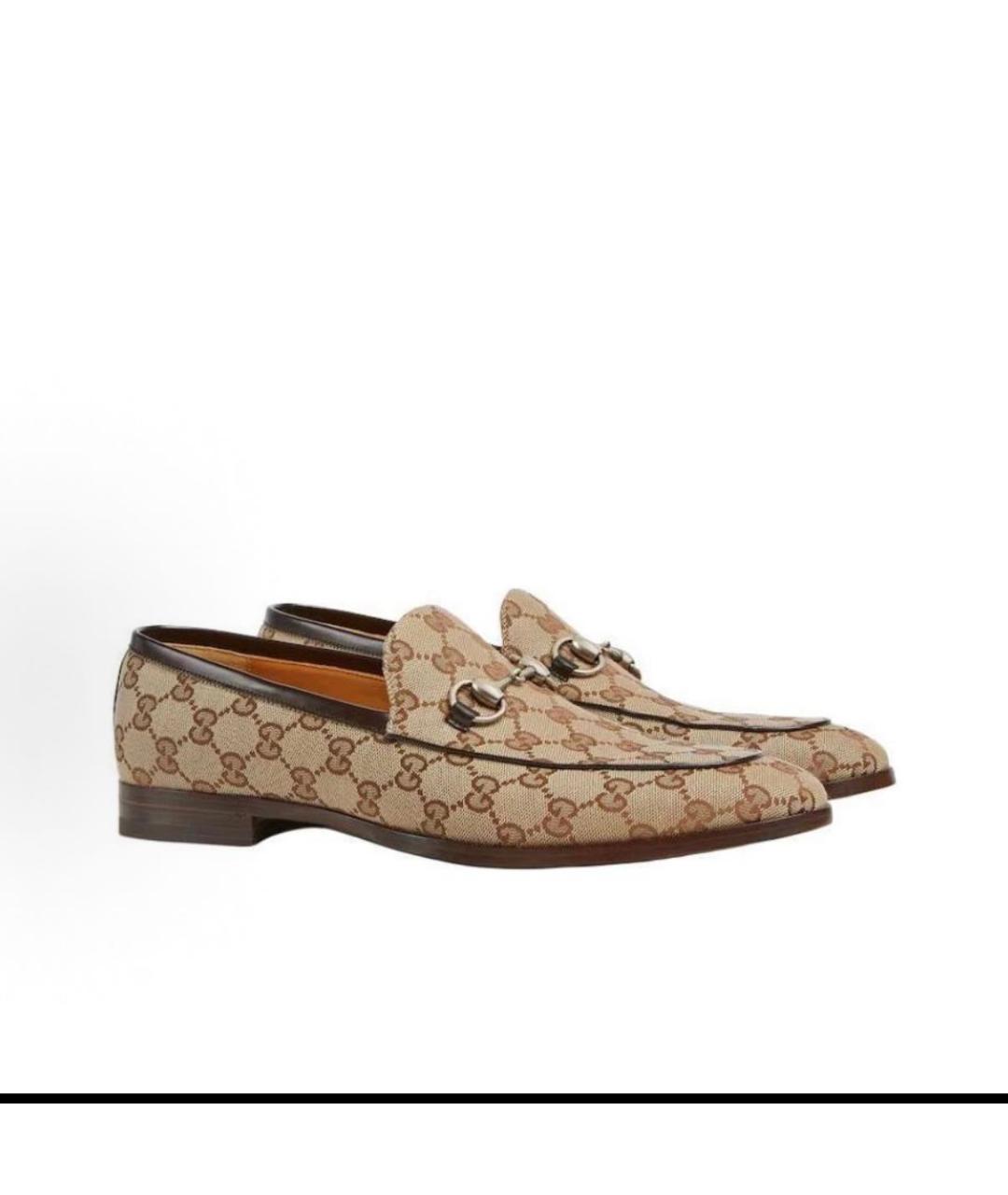 GUCCI Коричневые лоферы, фото 8