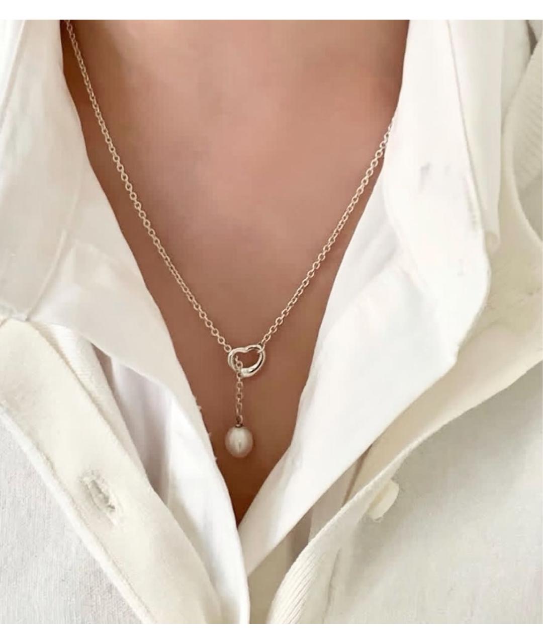 TIFFANY&CO Серебряное серебряное колье, фото 5