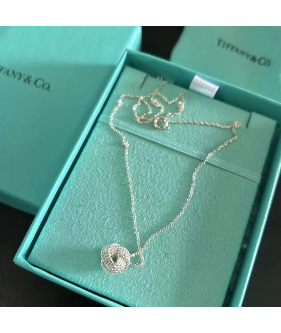 TIFFANY&CO Серебряная серебряная подвеска, фото 5