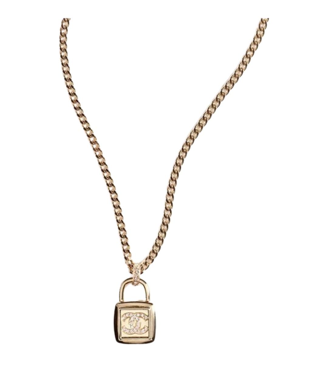 CHANEL Золотое колье, фото 1