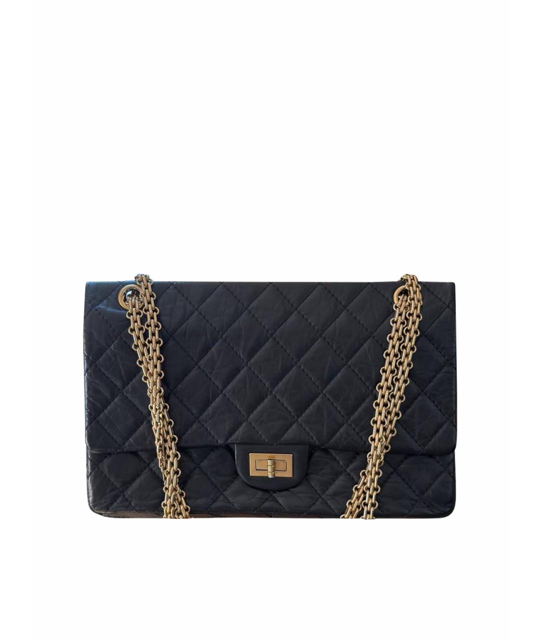 CHANEL Черная кожаная сумка через плечо, фото 1