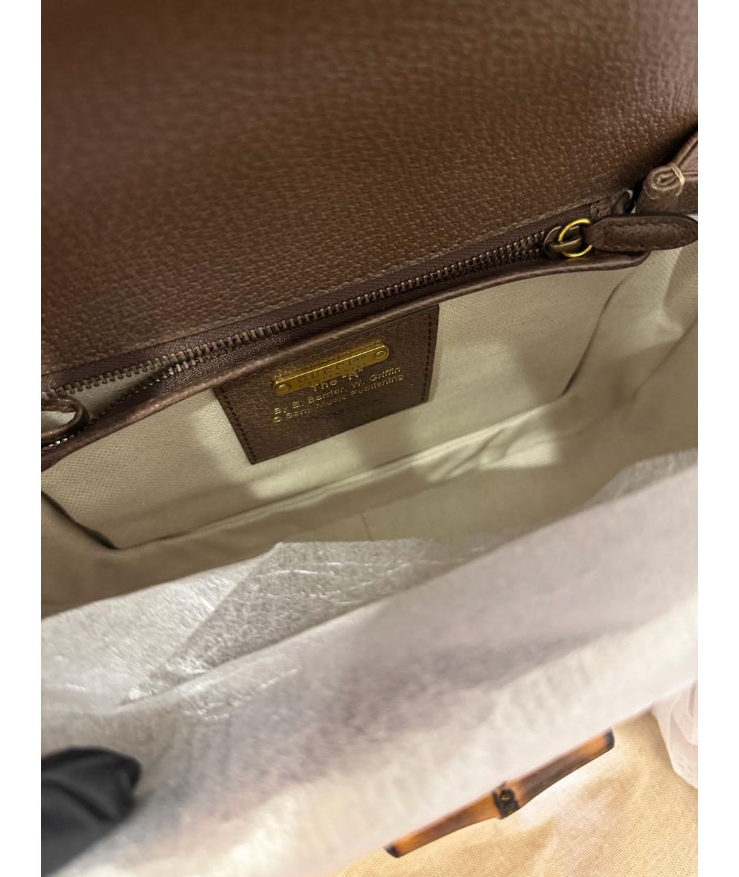 GUCCI Мульти тканевая сумка с короткими ручками, фото 5