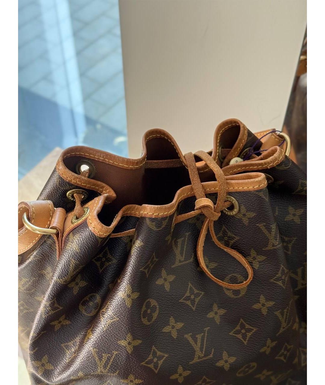 LOUIS VUITTON Коричневая сумка через плечо, фото 5