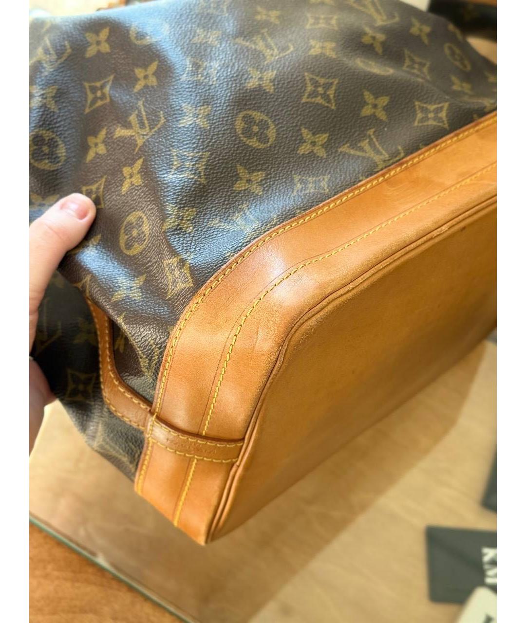 LOUIS VUITTON Коричневая сумка через плечо, фото 3
