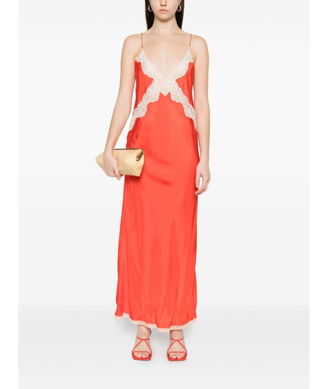 FORTE FORTE Красное повседневное платье, фото 5