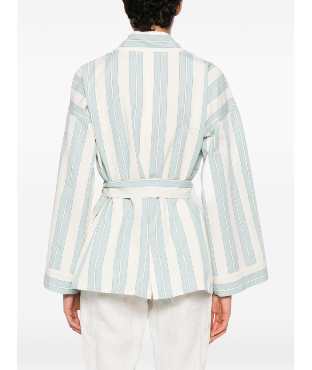 FORTE FORTE Голубая хлопковая куртка, фото 5