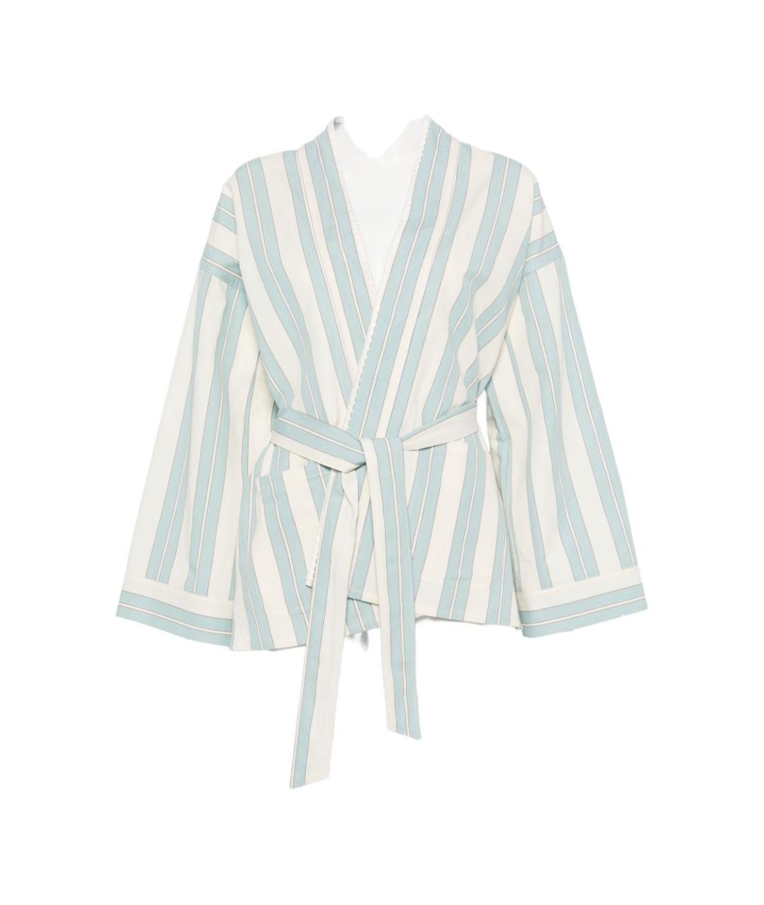 FORTE FORTE Голубая хлопковая куртка, фото 1