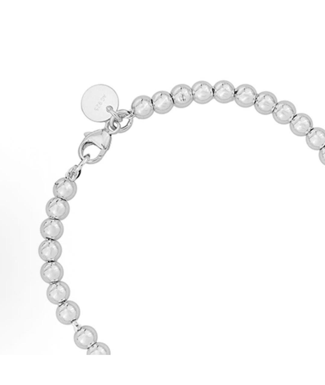 TIFFANY&CO Красный серебряный браслет, фото 3