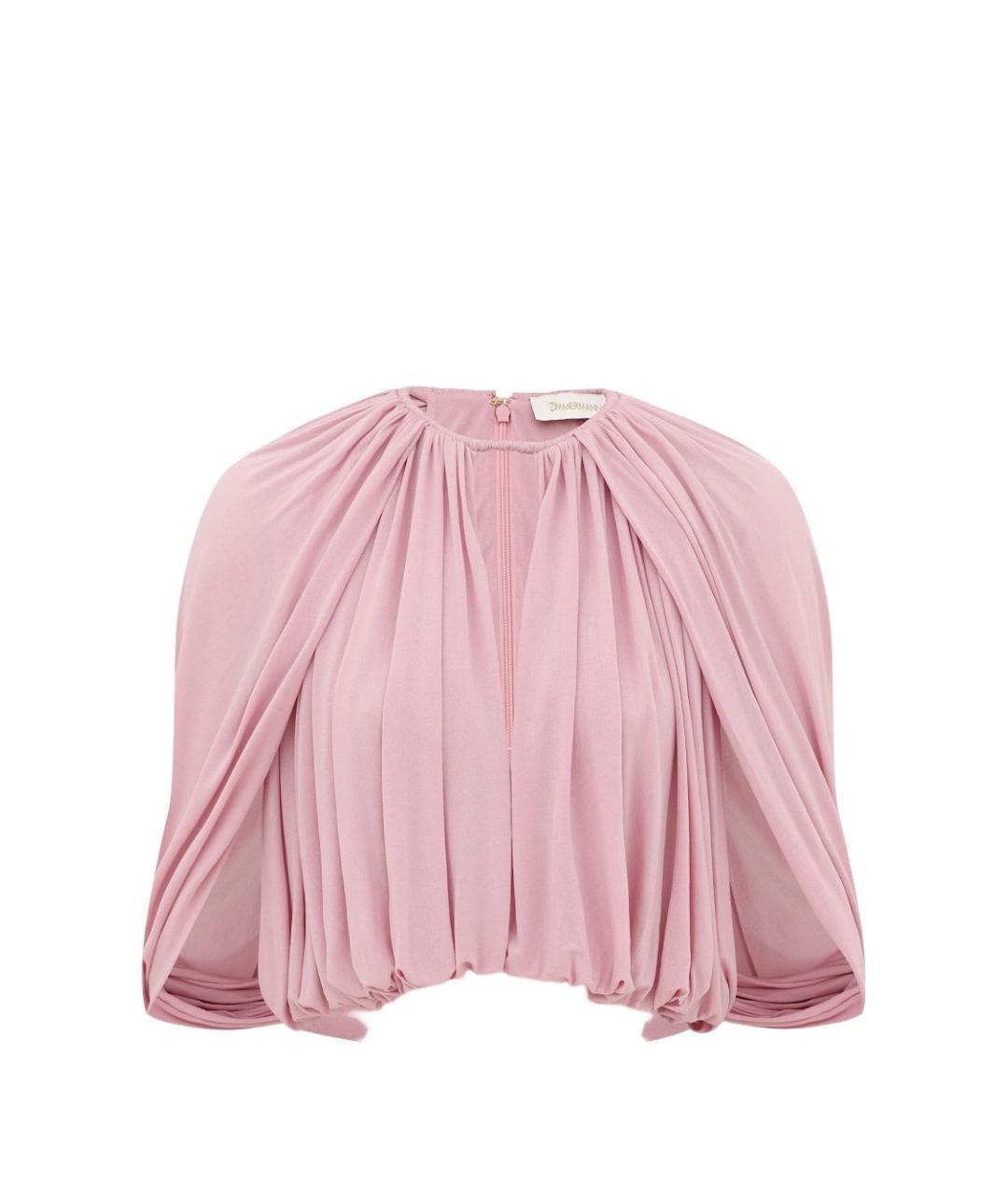 ZIMMERMANN Розовая блузы, фото 1