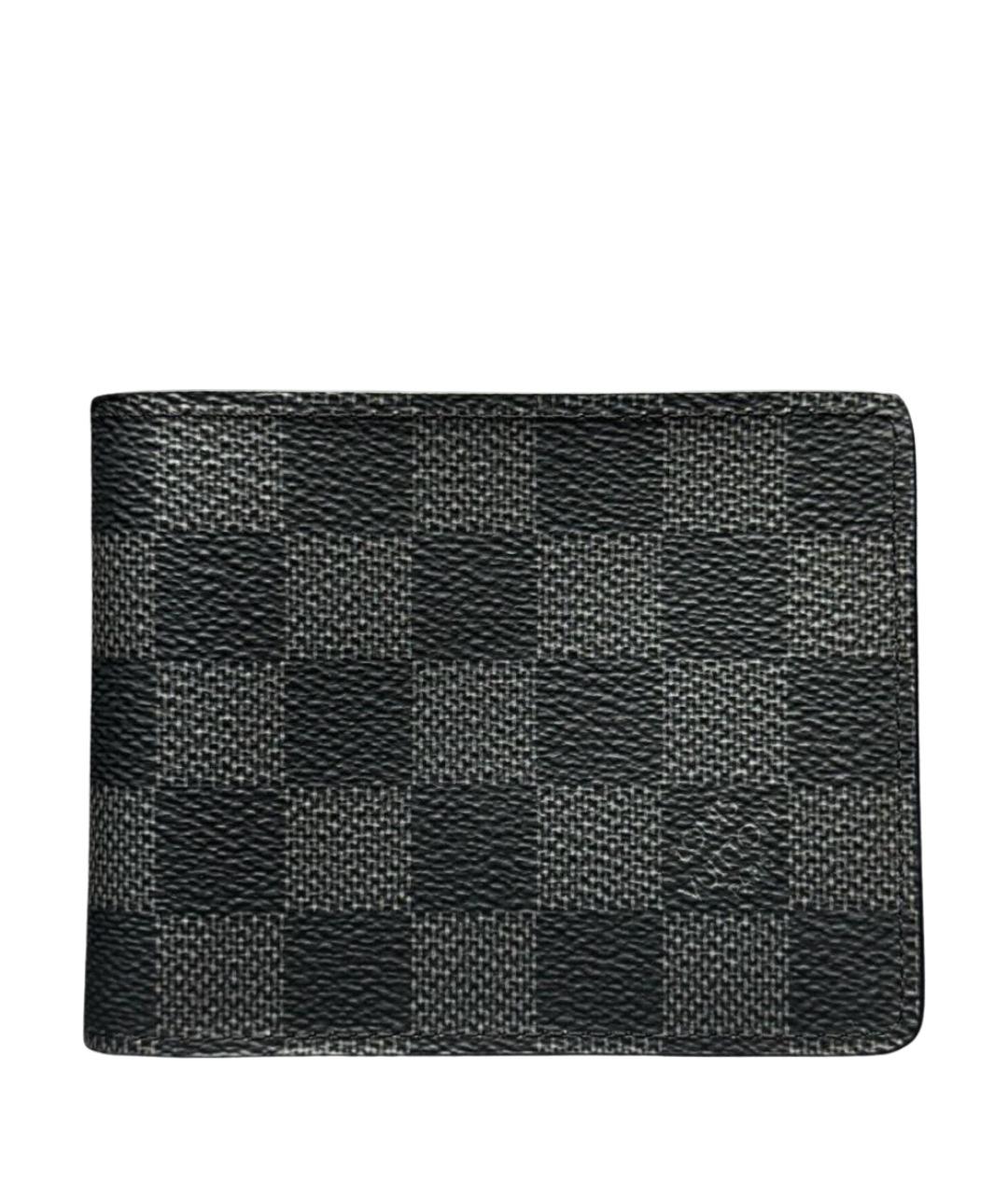 LOUIS VUITTON Антрацитовый кошелек, фото 1