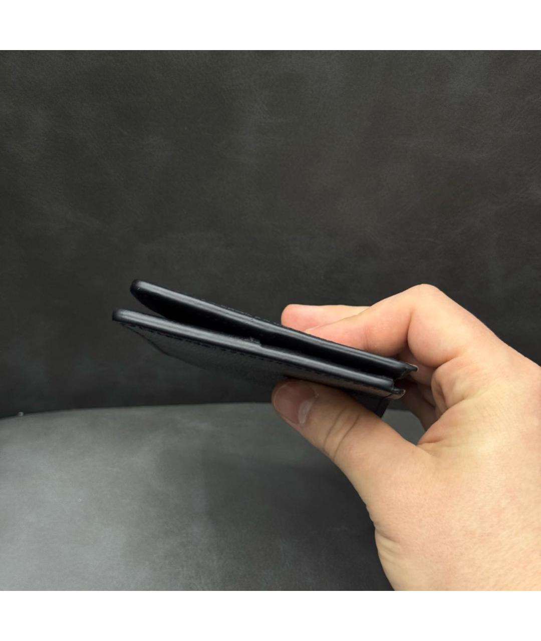 LOUIS VUITTON Антрацитовый кошелек, фото 4